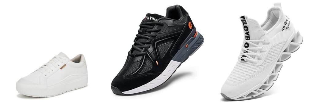 Sneakers For Sore Feet combined image