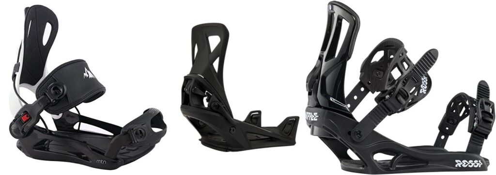 Snowboarding Bindings combined image
