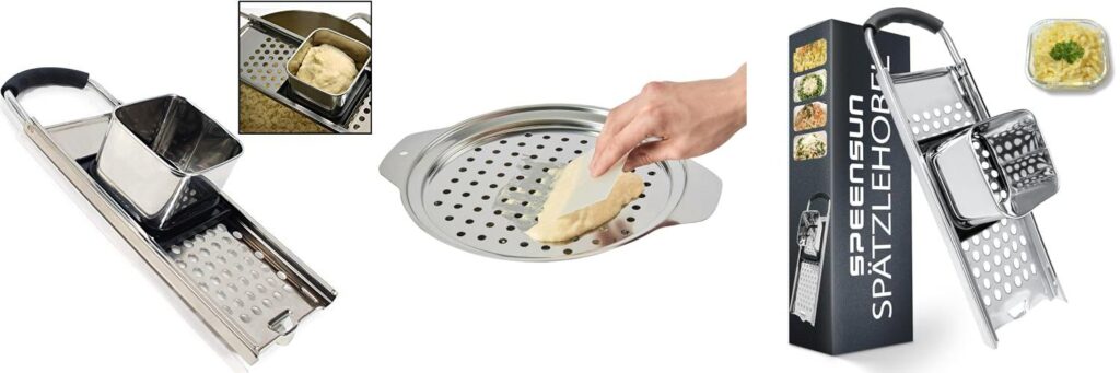 Spaetzle Maker combined image