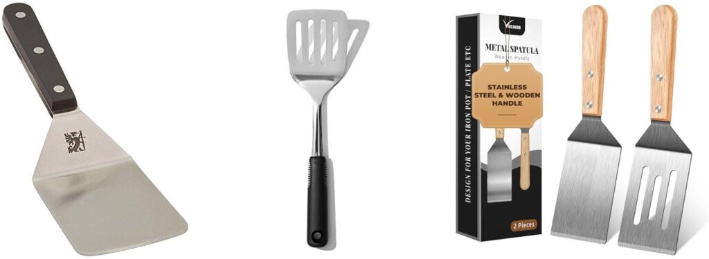 Best Spatula for Cast Iron: Top 5 Picks Reviewed 2 Spatula For Cast Iron combined image