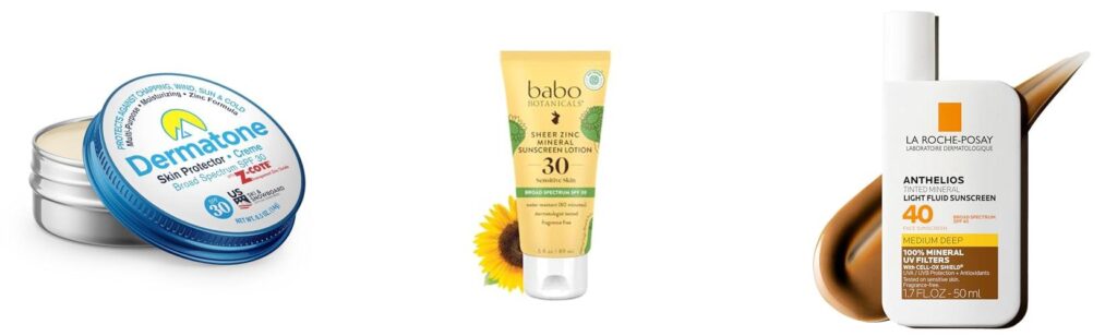 Sunscreen For Perioral Dermatitis combined image