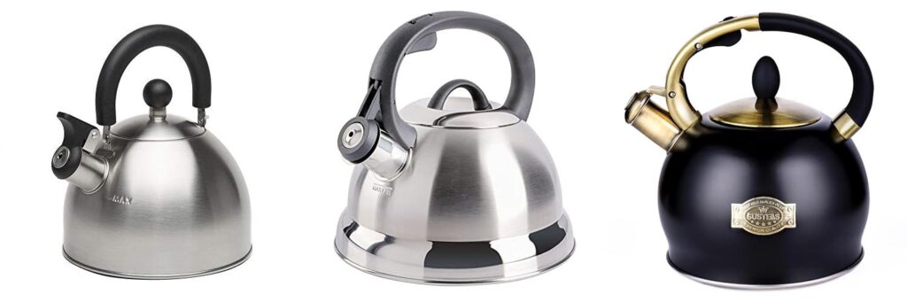 Tea Kettle Gas Stove combined image