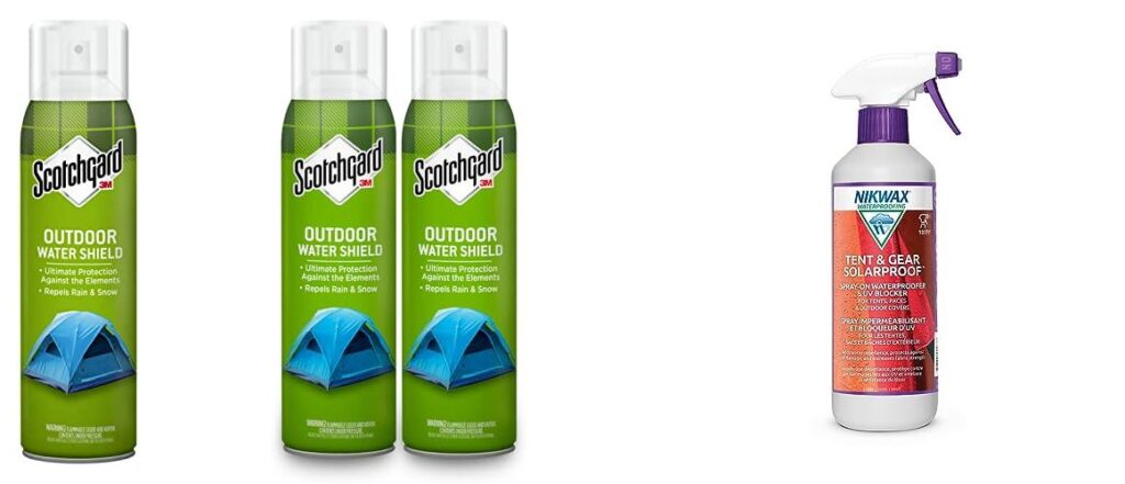 Top 5 Tent Waterproofing Sprays: Your Essential Guide 2 Tent Waterproofing Spray combined image