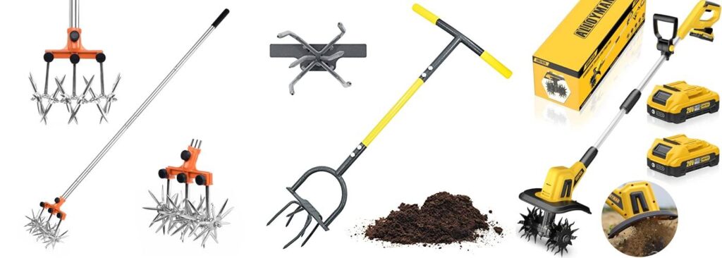 Tiller For Large Garden combined image