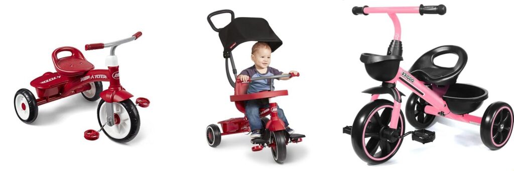Toddler Tricycle combined image