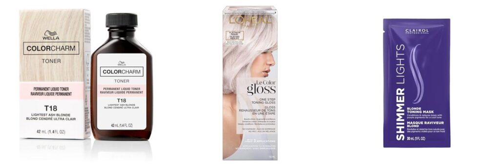 Toner For Bleached Hair combined image