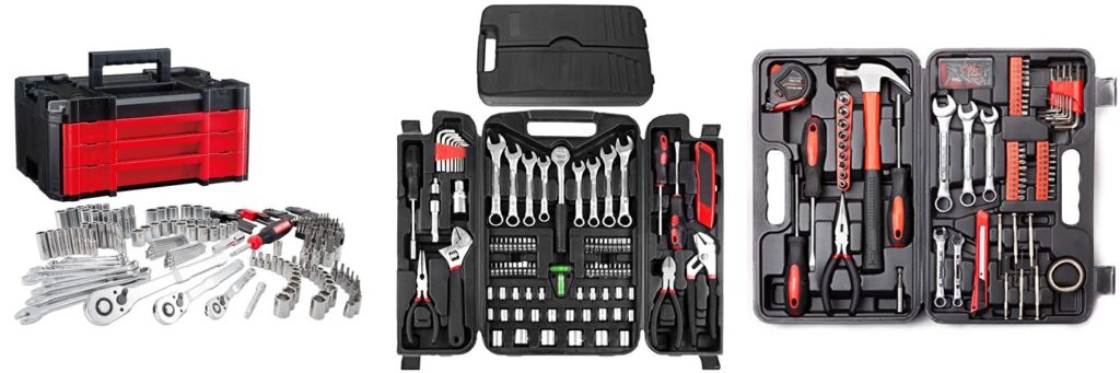 Tool Set For Car combined image