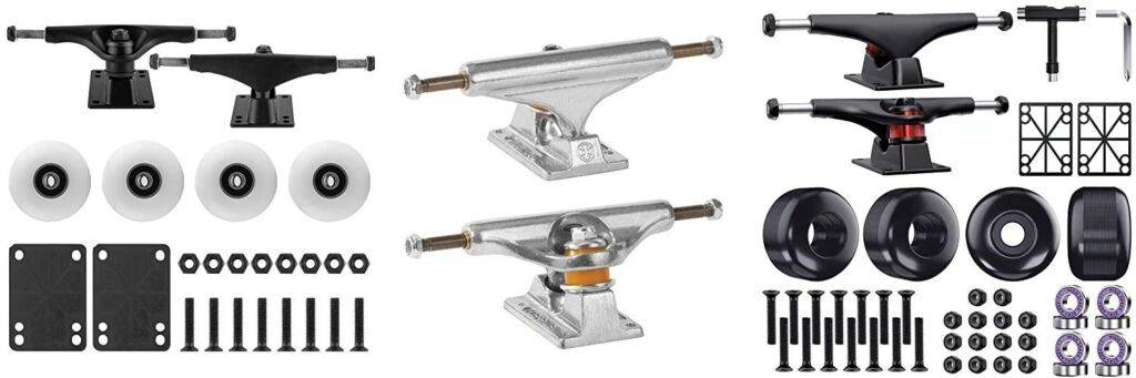 Trucks Skateboard combined image