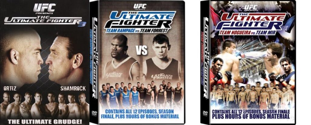 Ultimate Fighter Seasons combined image
