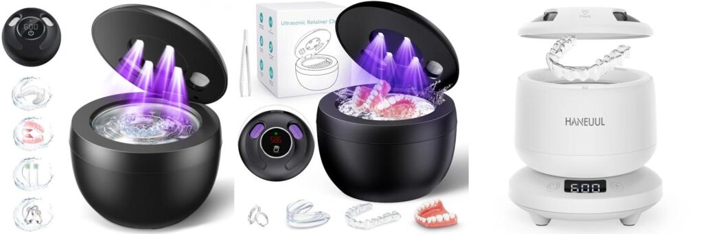 Ultrasonic Denture Cleaner combined image