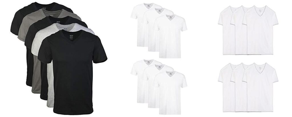 Top 5 V Neck Shirts for Men: Your Style Guide 2 V Neck Shirts Men combined image