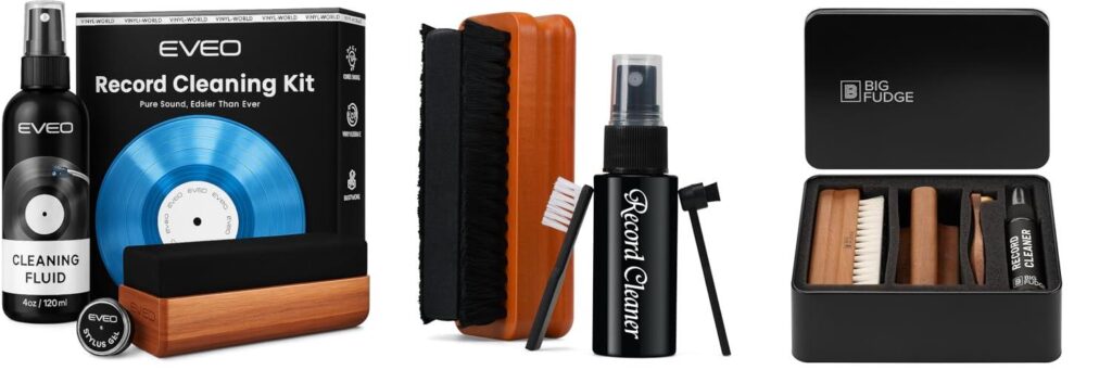 Vinyl Record Cleaning combined image