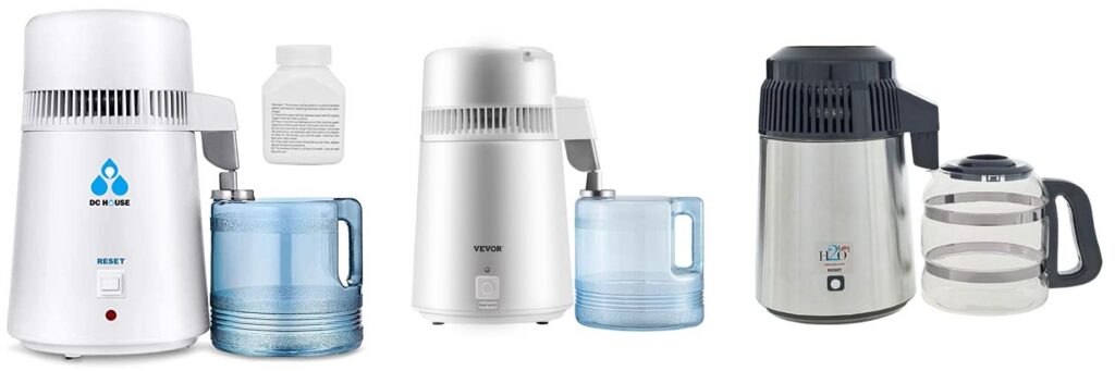 Water Distillers For Home combined image