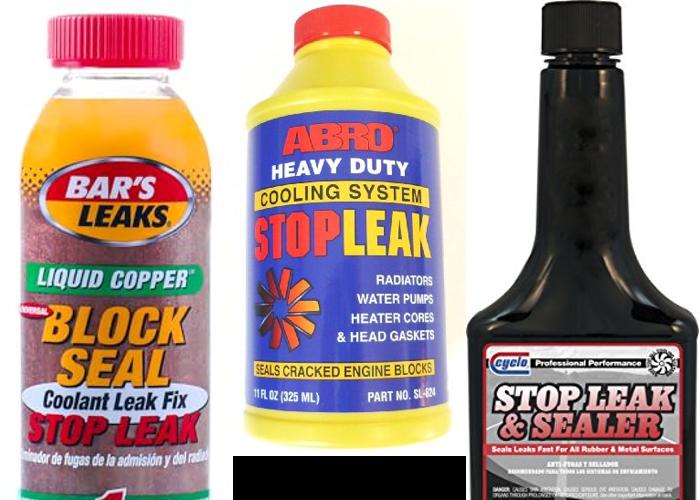 Water Pump Stop Leak combined image