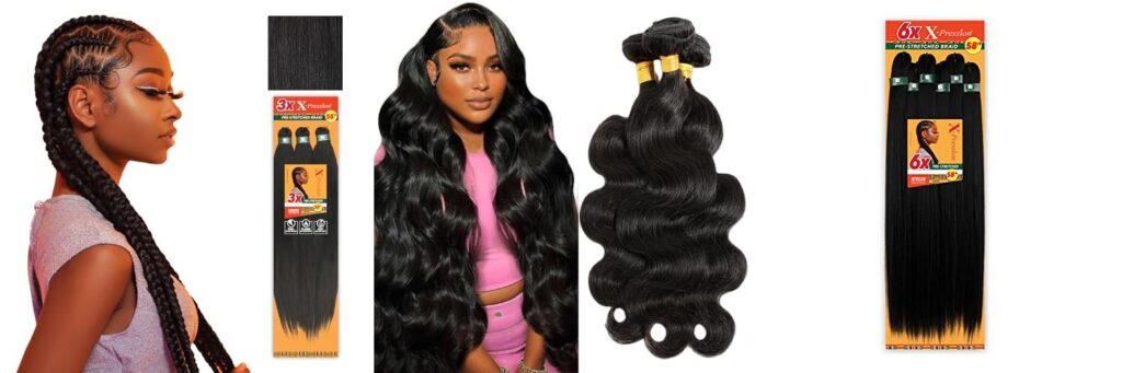 Weave Hair combined image