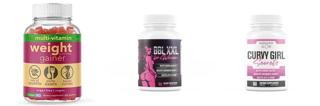 Weight Gainer For Females combined image