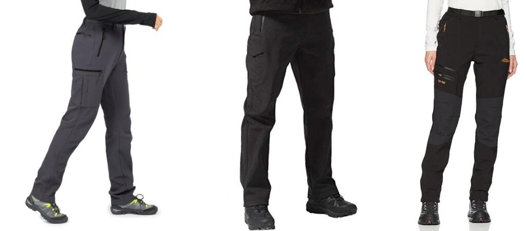 Winter Hiking Pants combined image