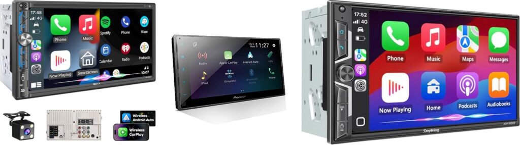 Wireless Carplay Head Unit combined image