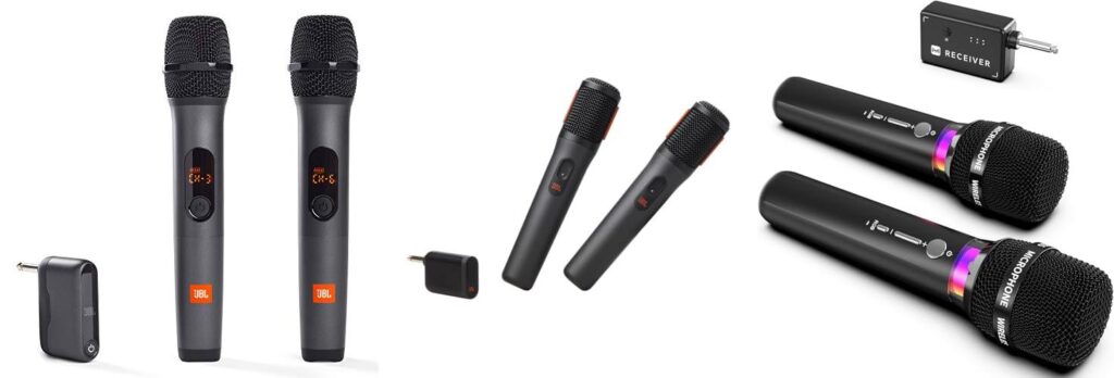 Wireless Mic For Vocals combined image