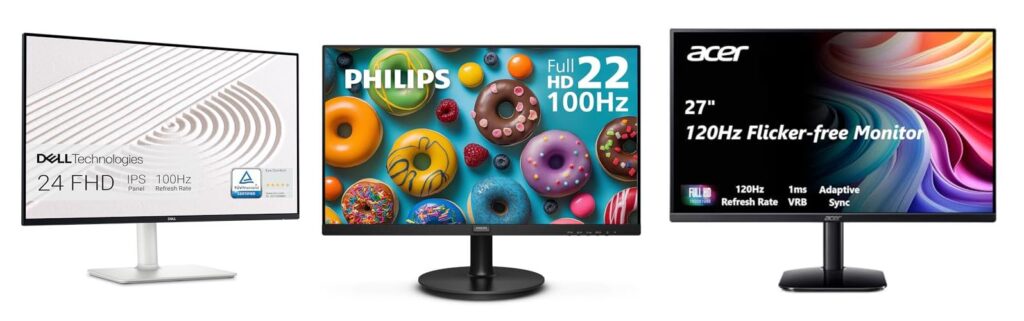 Work From Home Monitor combined image