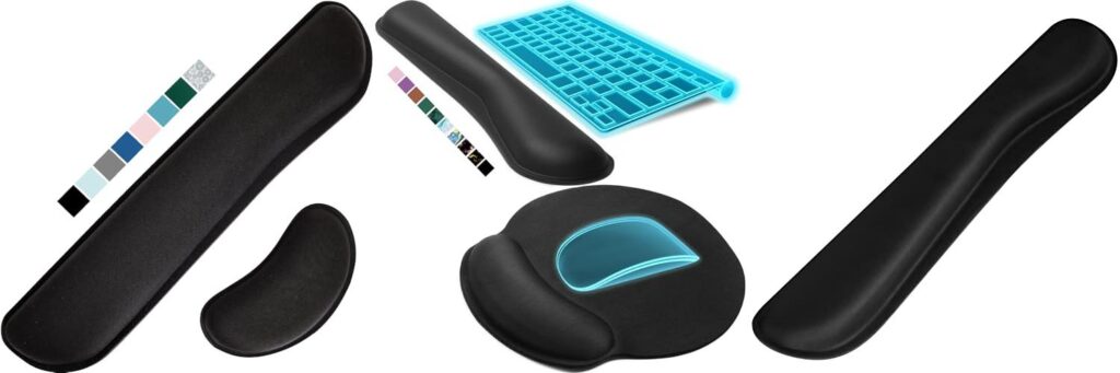 Wrist Pad For Keyboard combined image