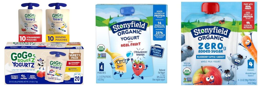 Yogurt For Kids combined image