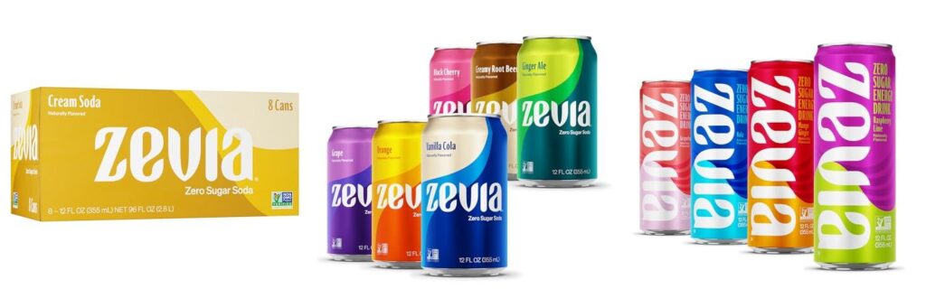 Zevia Flavor combined image