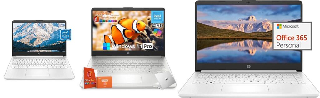 14 Laptop Computers combined image