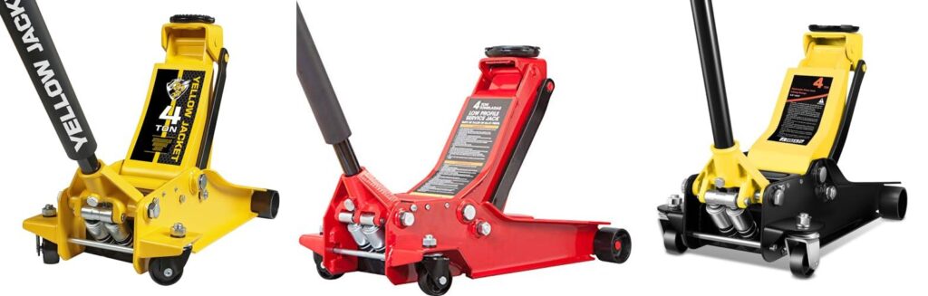 4 Ton Floor Jack combined image