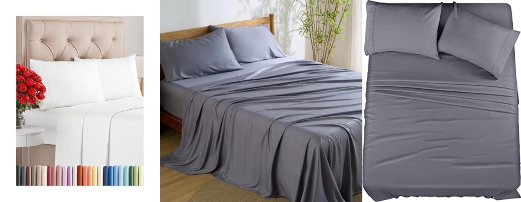 Breathable Bed Sheets combined image