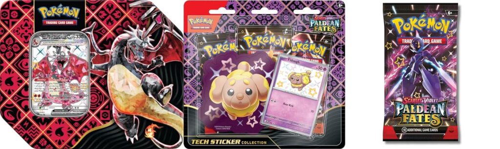 Cards From Paldean Fates combined image