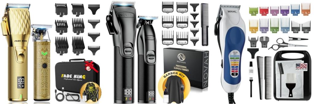 Clippers For Professional Barbers combined image