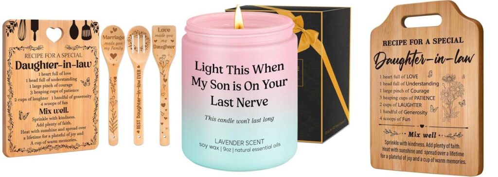 Daughter In Law Gifts combined image