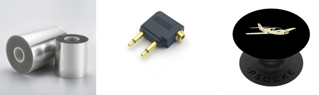 Earphones For Aeroplane combined image