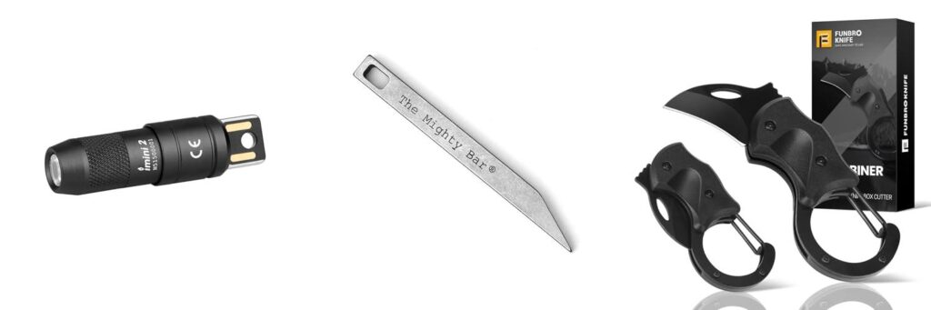 Edc Keychain combined image