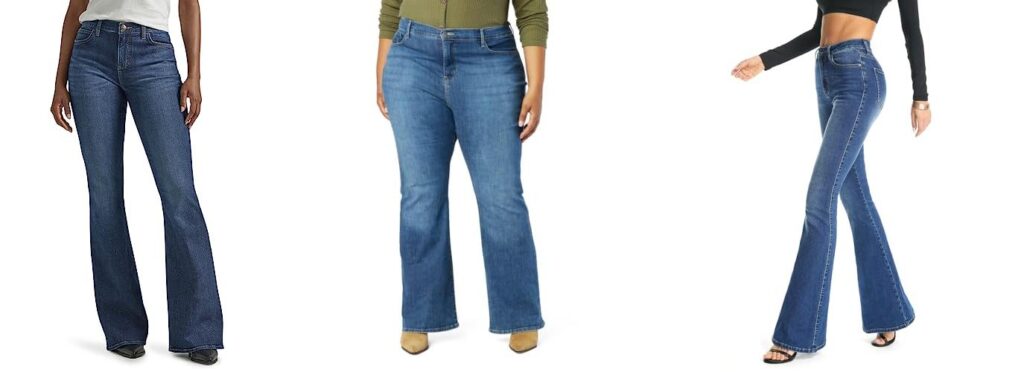 Flare Jeans For Petites combined image