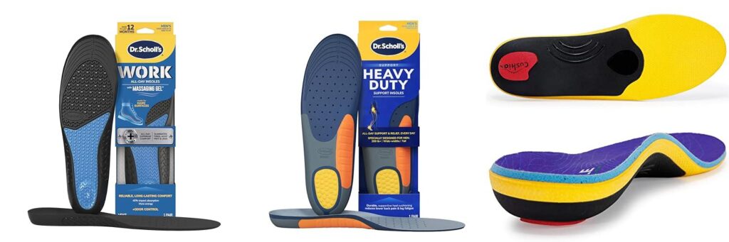 Foot Insoles For Work combined image