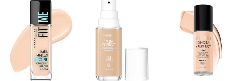 Foundation For Pores combined image