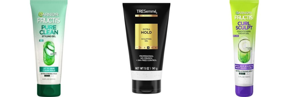 Gel For Frizzy Hair combined image