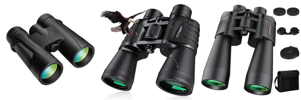 High Power Binoculars combined image