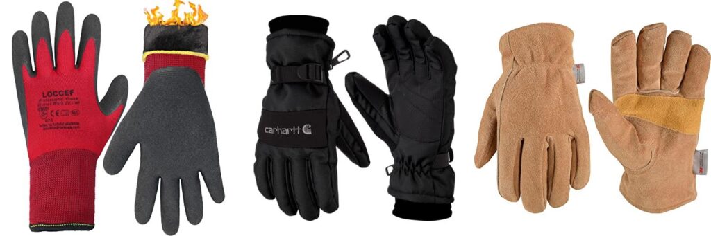 Insulated Work Gloves combined image
