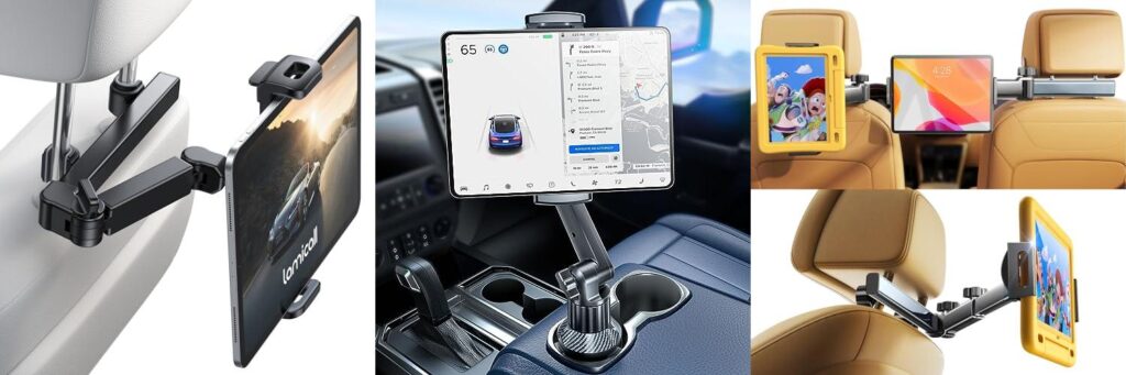 Ipad Car Mount combined image
