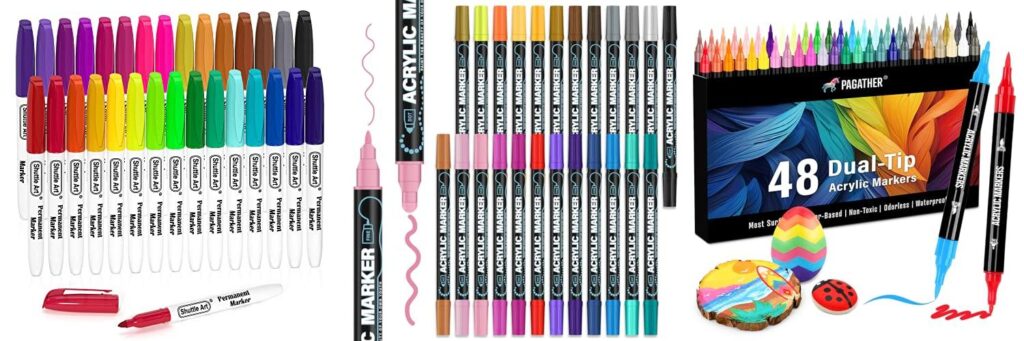 Markers For Shrinky Dinks combined image