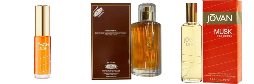 Musk Fragrances For Women combined image