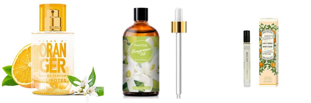 Orange Blossom Fragrance combined image