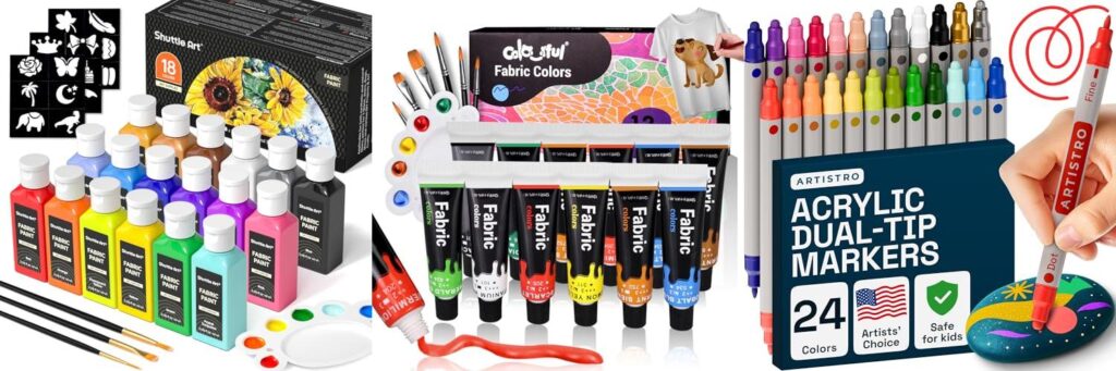 Paint For Shirts combined image