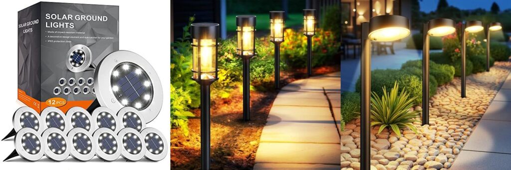 Pathway Solar Lights combined image