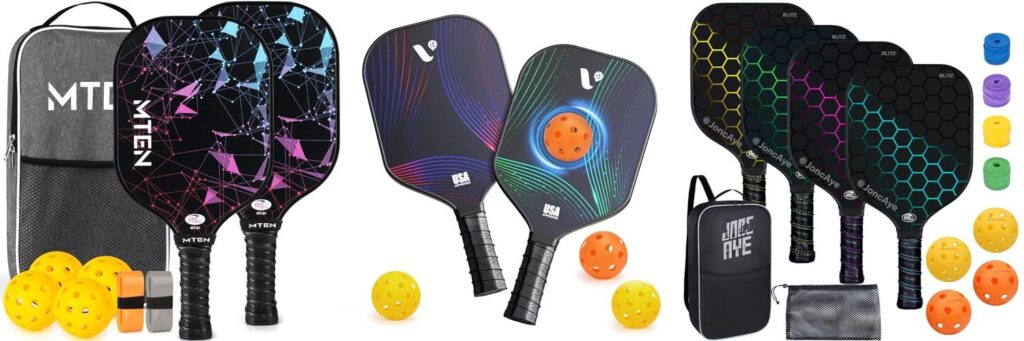 Pickleball Set For Beginners combined image
