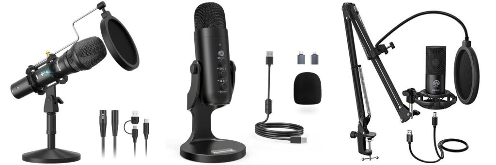 Singing Usb Microphone combined image