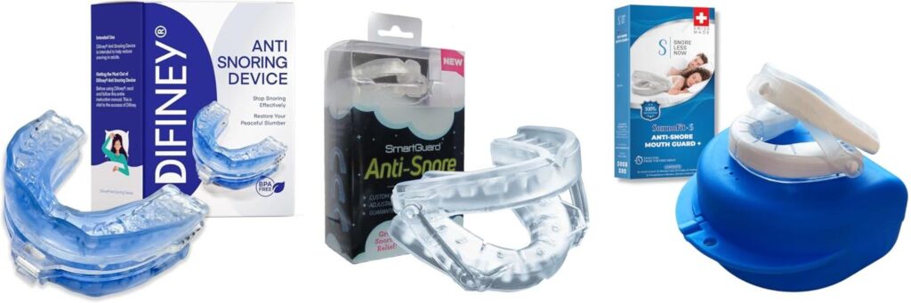 Sleep Apnea Oral Appliance combined image